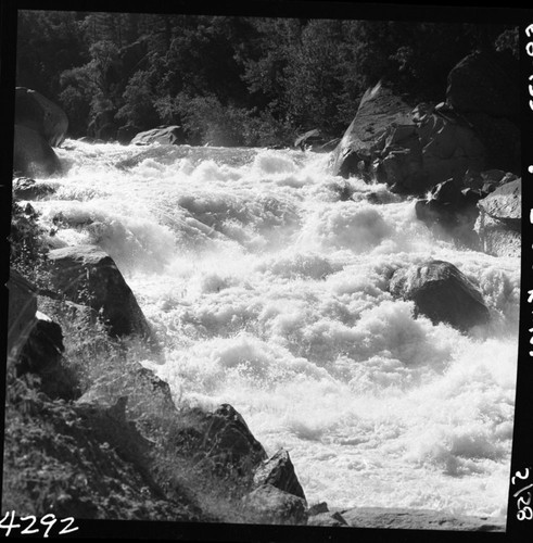 South Fork Kings River, high water