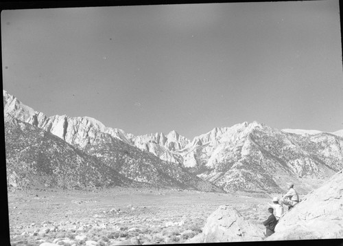Owens Valley, NPS Groups, Mount Whitney, L to R: Homer Hardin, Bruce Black, Fred Novak