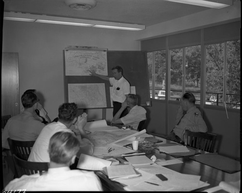 NPS Groups, Meeting for implementation of Wilderness Act. Messrs. Barnett, McCaw, Spaulding, Stoddard