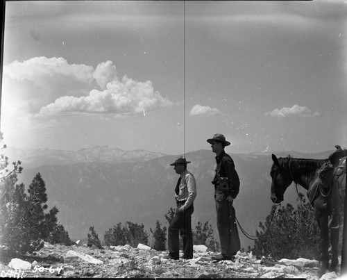 NPS Groups, Irv Kerr and Bruce Black on pass