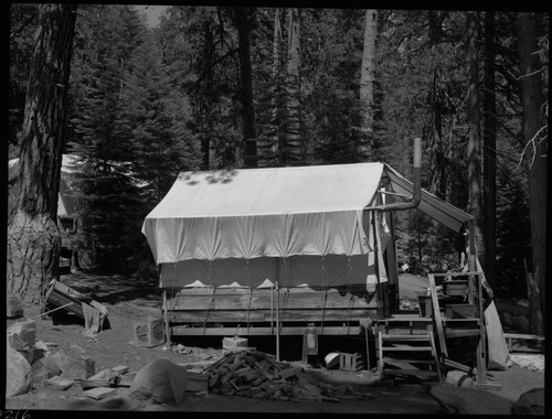 Buildings and Utilities, Tent Cabins at Lodgepole