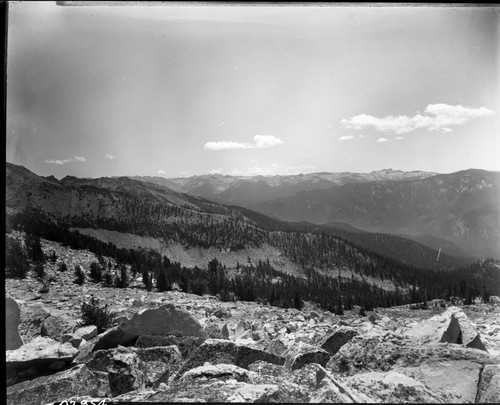 Misc. Gaps & Passes, Kennedy Pass looking south