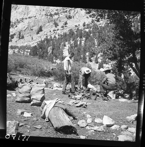 Backcountry cleanup, Smashing and sacking cans