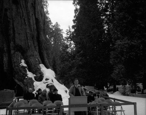 Nation's Christmas Tree Ceremony, 1970