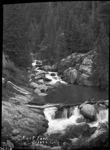 East Fork Canyon, Rivers, East Fork Kaweah River, near Silver City