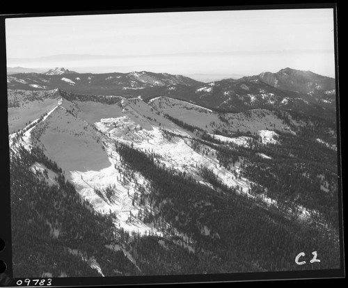 Misc. Basins, Cirques 1 and 2 (aerial view)