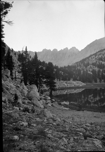 Misc. Lakes, Lower Rock Creek Lake and Sierra Crest