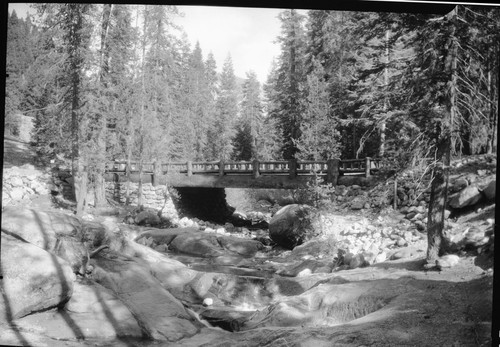 Bridges, log bridge design by Norgard and Capenter. Marble Fork Kaweah River