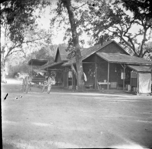 Buildings and Utilities, House at Redstone Park, shows entrance to dining room and the stage