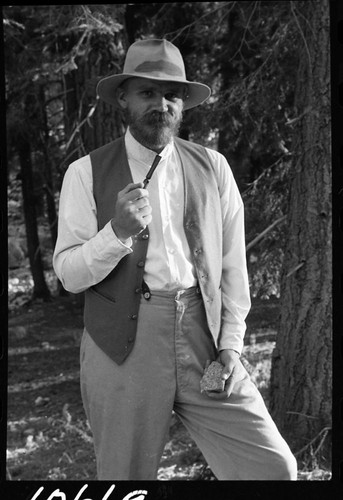 Interpretive Activities, NPS Individuals. Living History Characterization of Clarence King. Portrayed by Ranger-Naturalist Gregg Fauth