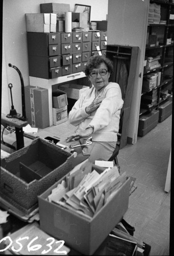 NPS Individuals, Ester Peck, Librarian