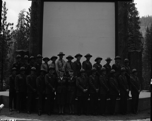 NPS Groups, Seasonal and permanent Interpretive Staff, 1963