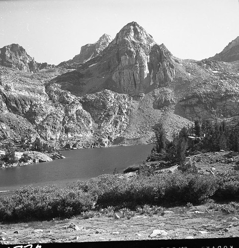 Misc. Mountains, Panted Lady. Rae Lakes Basin