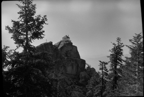 Fire Lookout Structures, Buck Rock Lookout. 530721. Giant Sequoia National Monument, CA. Outside park