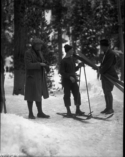 Skiing, First annual winter sports