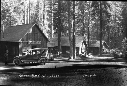 Buildings and Utilities, Giant Forest Post Office