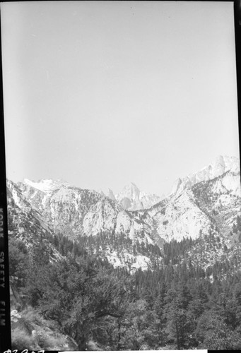 Mount Whitney, used in Grant Grove Exhibit