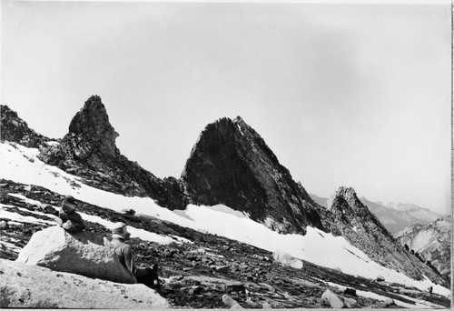 Elizabeth Pass, view south from just below pass