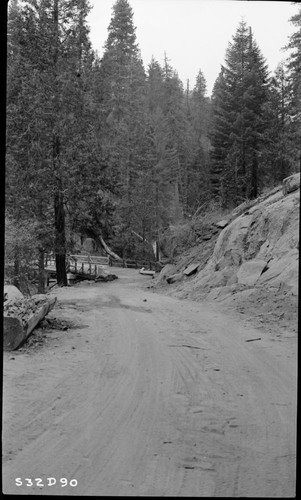 Bridges, Marble Fork Bridge- looking westerly, on Crystal Cave Road, Cave