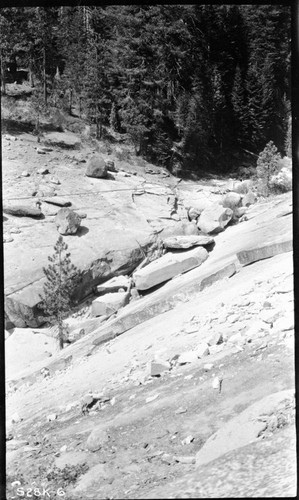 Construction, site of culvert or arch for Generals Highway