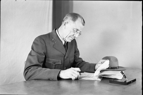 NPS Individuals, Chief Park Ranger John H. Wegner