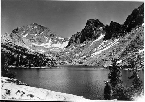 Misc. Peaks, University Peak. Misc. Lakes, Talus Slopes