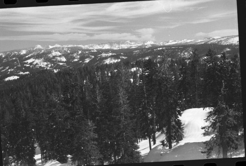 Winter-scenes, View from Buck Rock