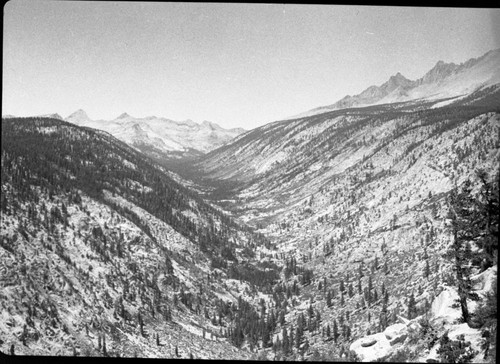 Glaciated Canyons, Big Arroyo From "Arroyo Vista"