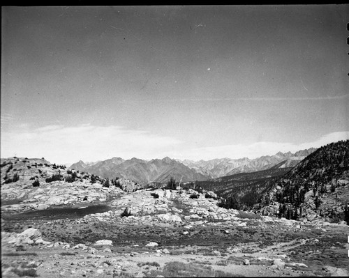 Misc. Passes, Granite Pass, looking north