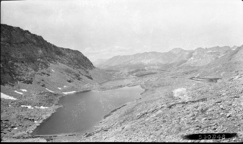 Miswc. Lakes, in upper Tyndall Creek below Foresters Pass