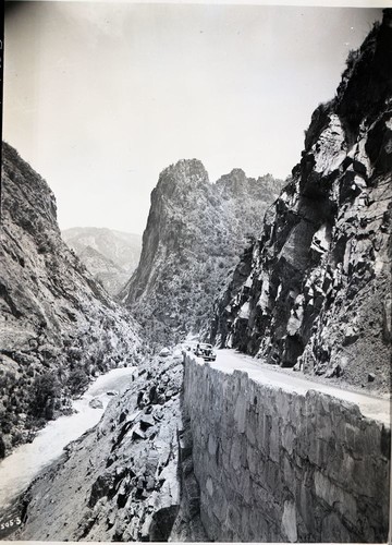 South Fork Kings River Canyon, At Portals of the Kings. Roads