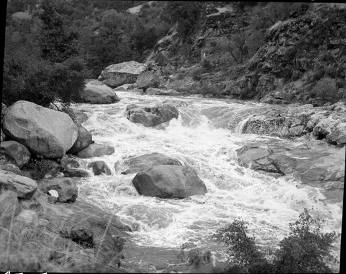 Middle Fork Kaweah River after Storm