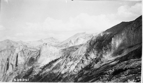 High Sierra Trail investigation, south west from Precipice Lake outlet