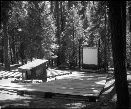 Buildings and Utilities, Sunset Chapel converted to Amphitheater