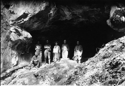 Crystal Cave, Early visitors to Crystal Cave. Misc Groups. 180000. Nitrate