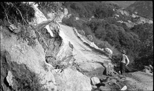 Floods and Storm Damage, washouts. Individuals Unidentified