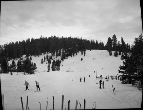 Skiing, Skiers at Wolverton