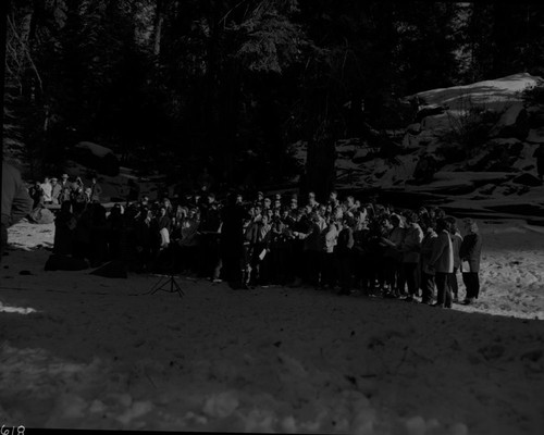 Nation's Christmas Tree Ceremony, 1960