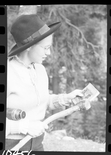 Interpretive Activities, NPS Individuals, Living history characterization of early Sierra Club Women portrayed by Ranger-Naturalist Nancy Muleady