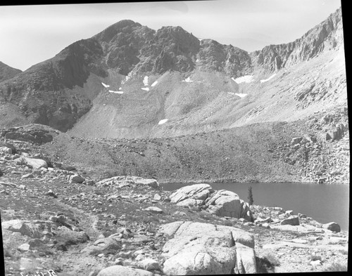 MIsc. Glaciation, Lakes and Cirque, north side of Crater Mt. Glacial Moraines