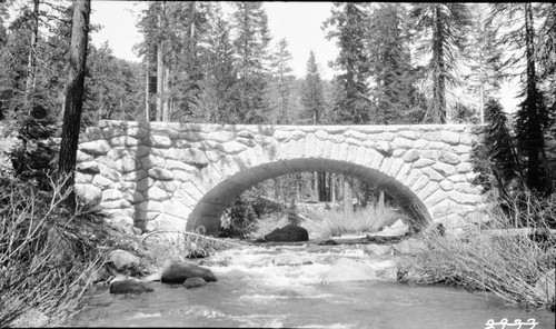 Bridges, Marble Fork Bridge. Marble Fork Kaweah River. Unknown date