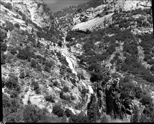 Misc. Falls, Silver Spray Falls, aerial view