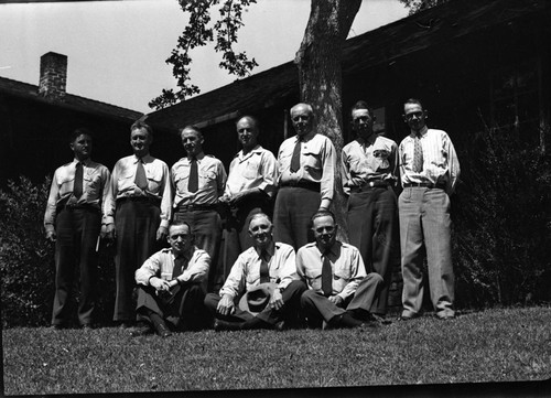 NPS Groups, Department Chiefs, Superintendent White and Assistant Superintendent, Dan Tobin