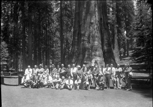 Dedications and Ceremonies, Misc. Groups, Interior Appropriation Committee at Sherman Tree