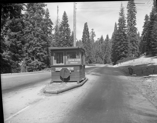 Buildings and Utilities, Big Stump Entrance Station