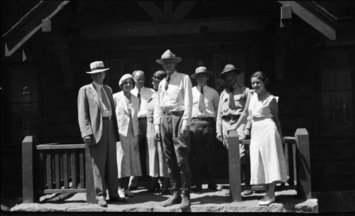 Misc. Groups, Congressman and Mrs. Taylor, Col. White, Phyllis White, Dan Tobin etc., at Lodgepole