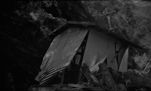 Floods and Storm Damage, Flood damaged pump house