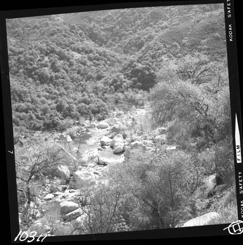 Middle Fork Kaweah River, Middle Fork Kaweah River Canyon