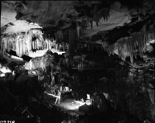 Crystal Cave Interior Formations, Marble Hall