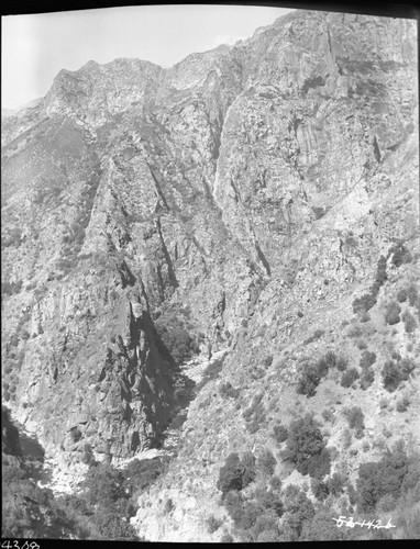 Misc. Geology, South Fork Kings River, Horseshoe Bend